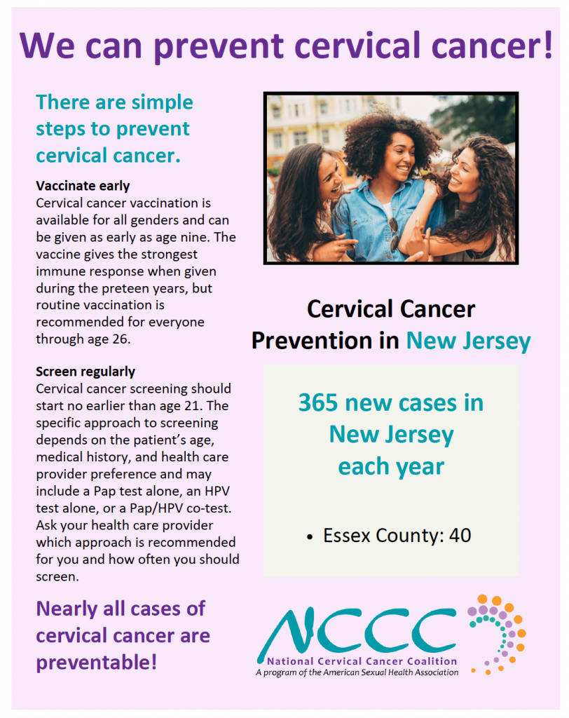 Cervical Cancer Prevention in New Jersey