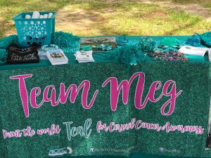 A Team Meg banner