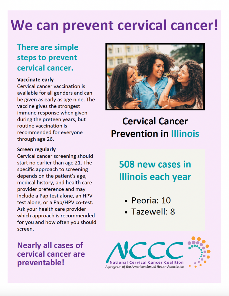 Cervical Cancer Prevention in Illinois
