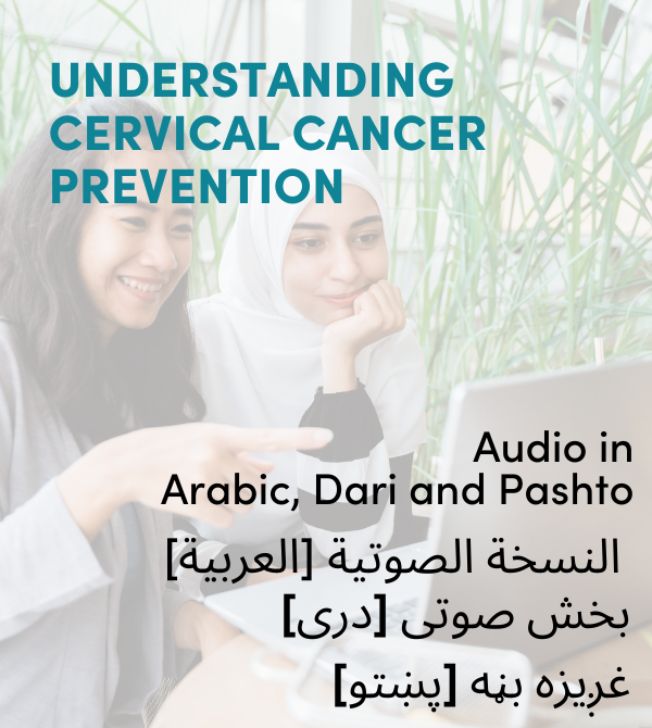 Understanding Cervical Cancer Prevention: Arabic, Dari, and Pashto