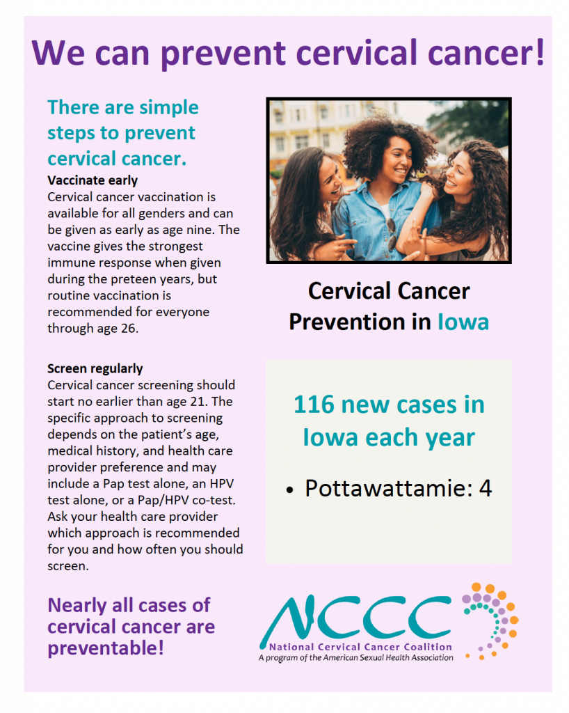 Cervical Cancer Prevention in Iowa