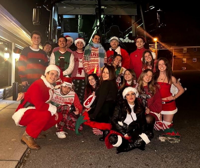 The amazing Santa Night crew in Montclair, New Jersey! They raised over $5000 at their annual fundraiser to help fund cervical cancer screening and vaccination efforts in their community