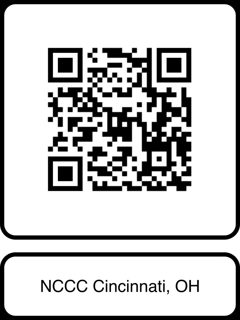 NCCC Ohio (Cincinnati) QR Code