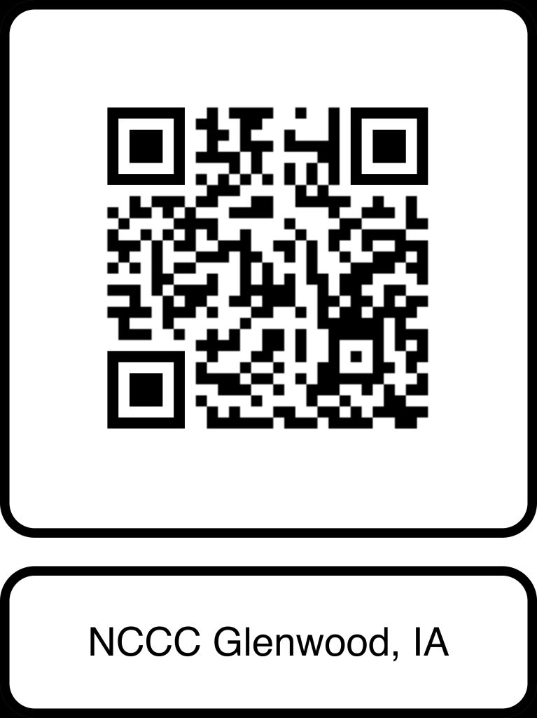 NCCC Iowa (Glenwood) QR Code