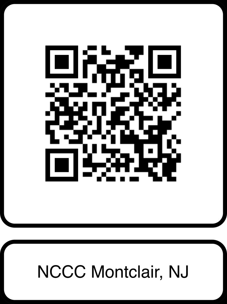 NCCC New Jersey (Montclair) QR Code