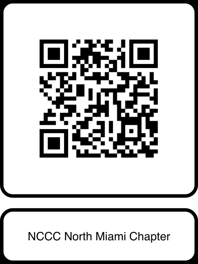 NCCC FL (North Miami) QR Code