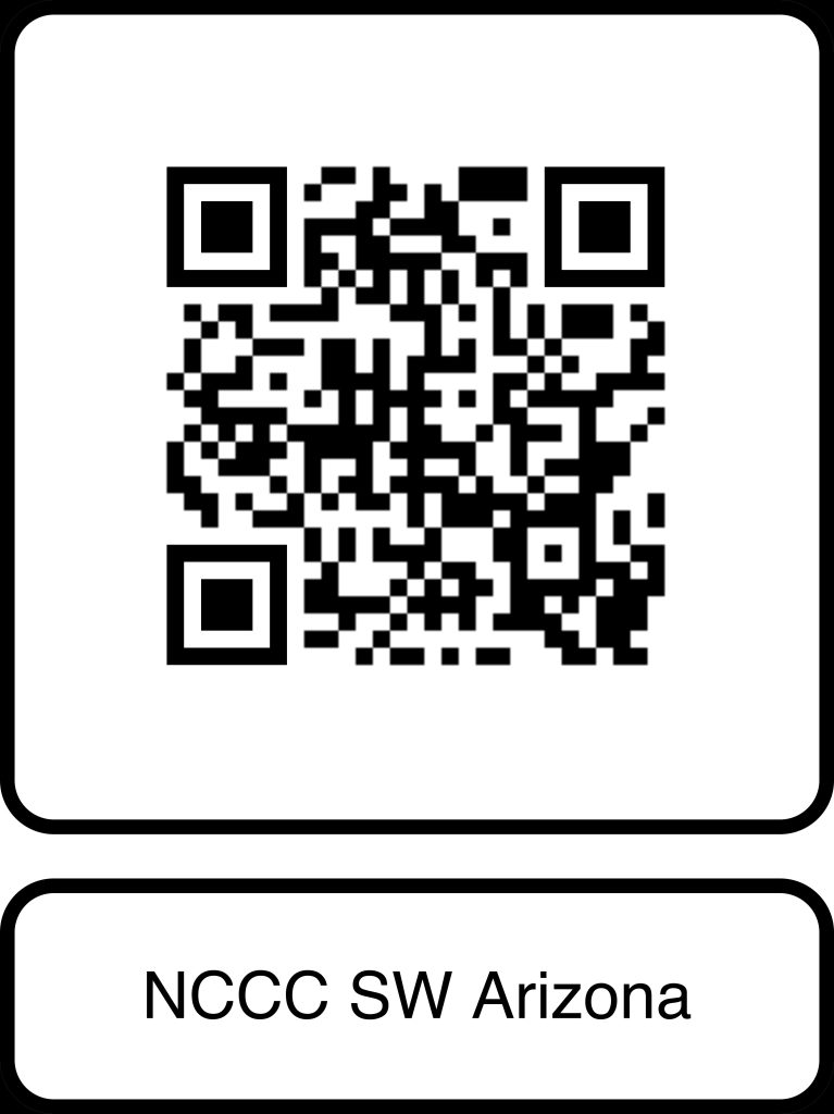 NCCC Arizona (Southwest Regional) Chapter QR code