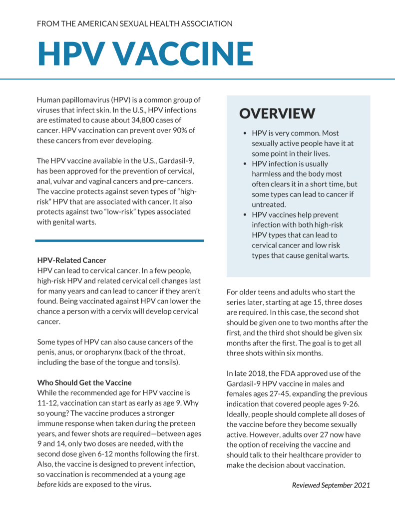 HPV Vaccine
