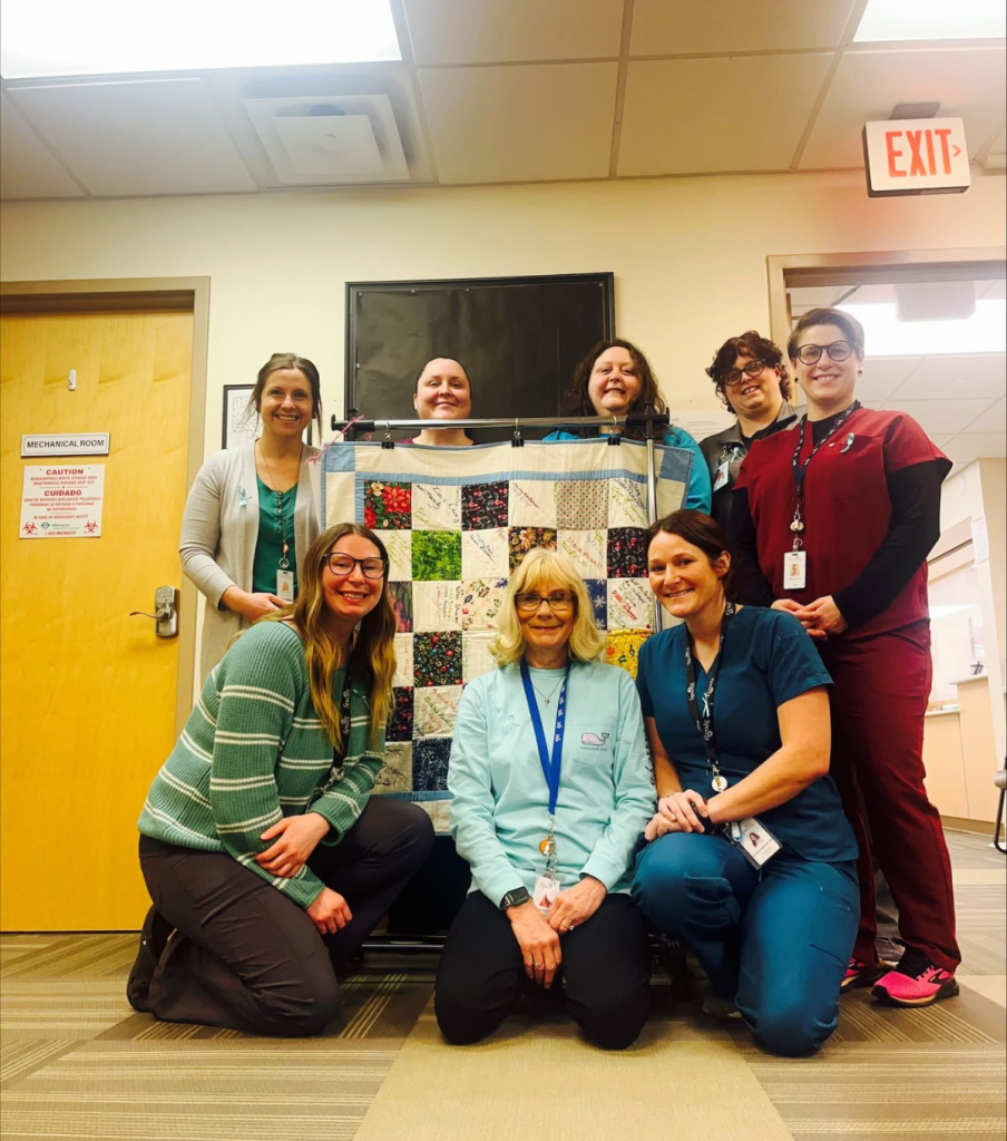 Spectra Health Team celebrating Teal Tuesday